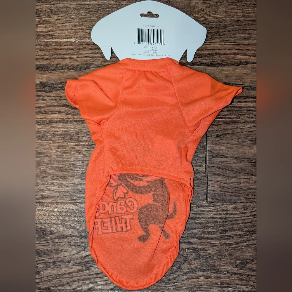NWT Halloween Dog Costume Tee Candy Thief